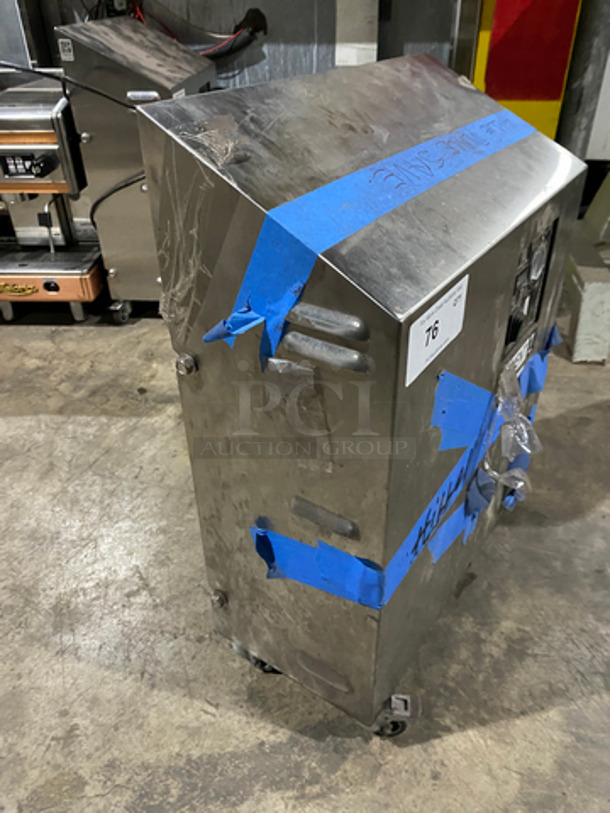 LATE MODEL! 2018 Jun Air Commercial Beverage Chiller! All Stainless Steel! On Casters! Model: 87R4MN1HSBHH 120V 60HZ - Image 2 of 6