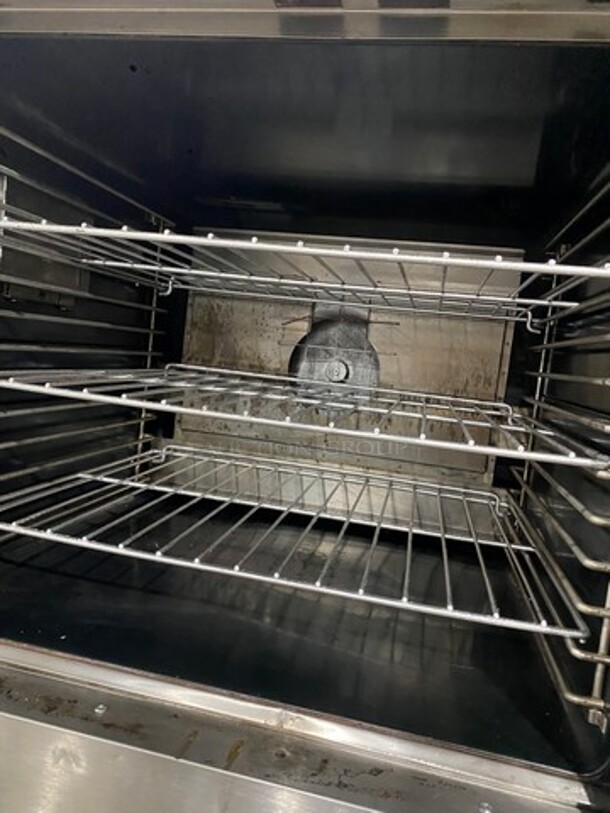 Garland Commercial Gas Powered Double Deck Convection Oven! With View Through Doors! Metal Oven Racks! All Stainless Steel! On Casters! 2x Your Bid Makes One Unit! - Image 6 of 9