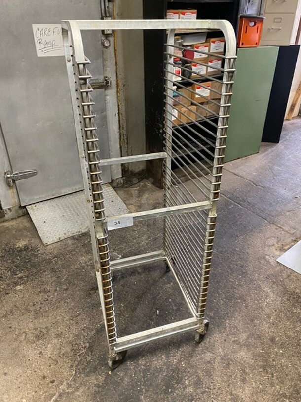 Metal Commercial Pan Transport Rack on Commercial Casters! - Item #1108432