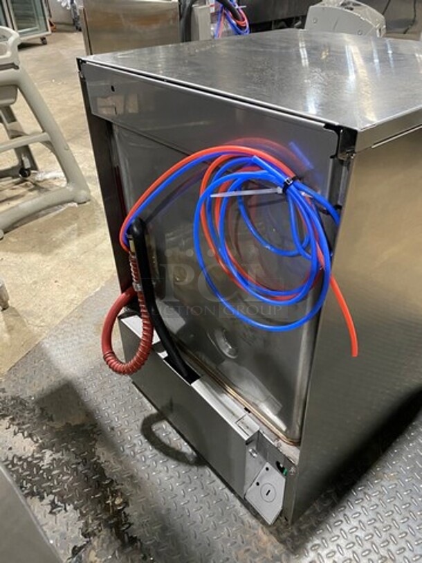 Great! Hobart New Body Style All Stainless Steel Under The Counter Dishwasher! Model LXEH Serial 231154969! 120/208/240V 1 Phase!  - Image 3 of 8