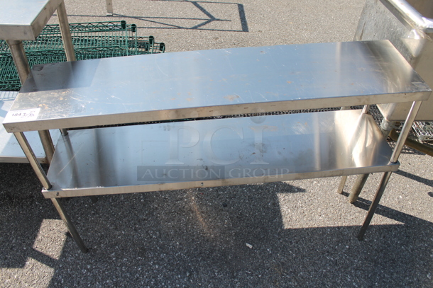 Stainless Steel 2 Tier Over Shelf. - Image 1 of 2