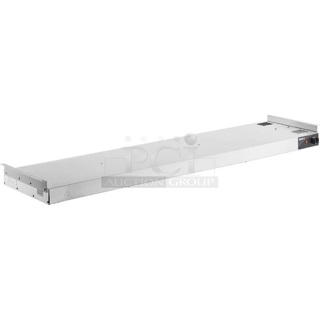 BRAND NEW SCRATCH AND DENT! ServIt 423SWTD60 60" High Wattage Double Strip Warmer with On/Off Toggle Controls and 3" Spacer. 120 Volts, 1 Phase.
