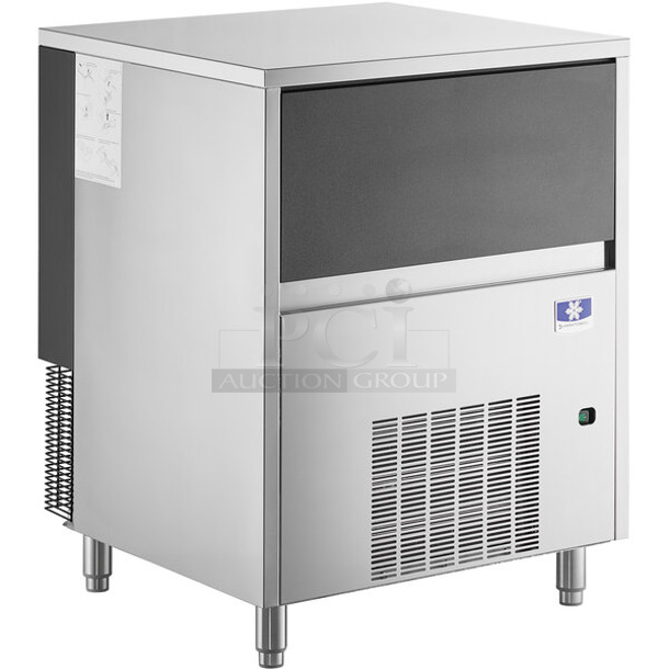 BRAND NEW SCRATCH AND DENT! 2023 Manitowoc UNP0300A-161 Stainless Steel Commercial Self Contained Undercounter Ice Machine. 115 Volts, 1 Phase. 