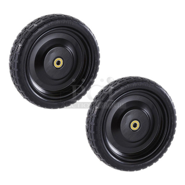 Box of 2 BRAND NEW SCRATCH AND DENT! Gorilla Carts GCT-13NF 13 Inch No Flat Replacement Tire for Utility Cart. 