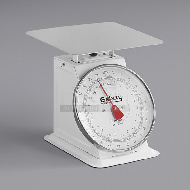 BRAND NEW SCRATCH AND DENT! Galaxy 177GPCM25 25 lb. Mechanical Portion Control Scale - Image 1 of 3