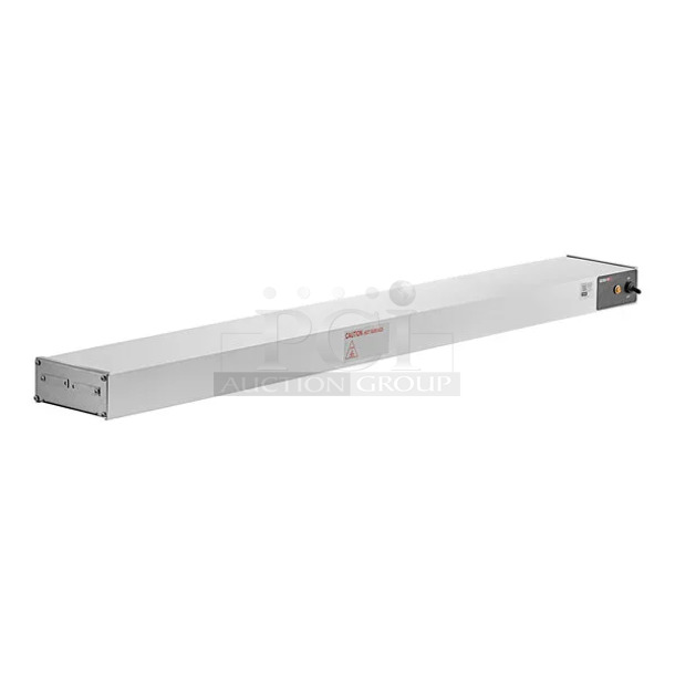 2 BRAND NEW SCRATCH AND DENT! Items Including ServIt 423SW48THA 48" Strip Warmer with Single Toggle Control and ServIt 423SW30TCPA 30" Strip Warmer with Single Toggle Control and Cord. 120 Volts, 1 Phase. 2 Times Your Bid!  - Image 1 of 6