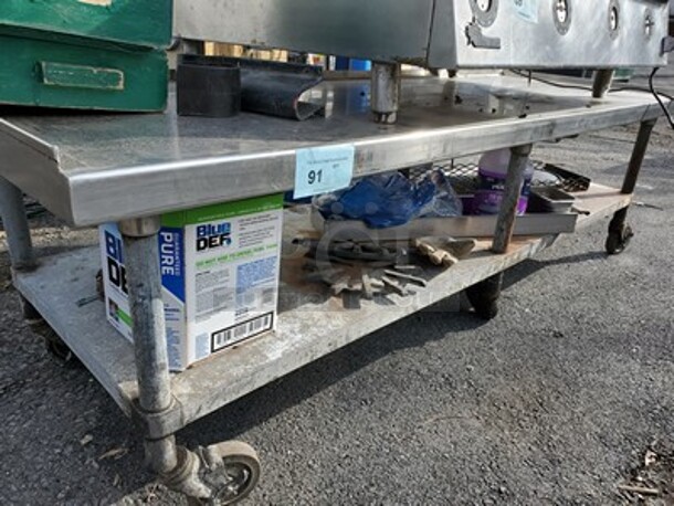 Stainless Steel Stand|On Casters  - Image 2 of 3