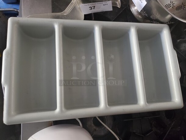 Cutlery Holder, 4 Compartment - Image 1 of 3