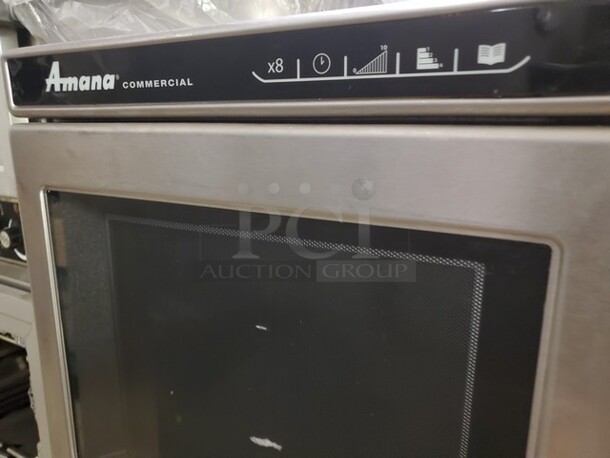 AMANA Commercial Microwave 
Very Nice Condition  - Image 5 of 7