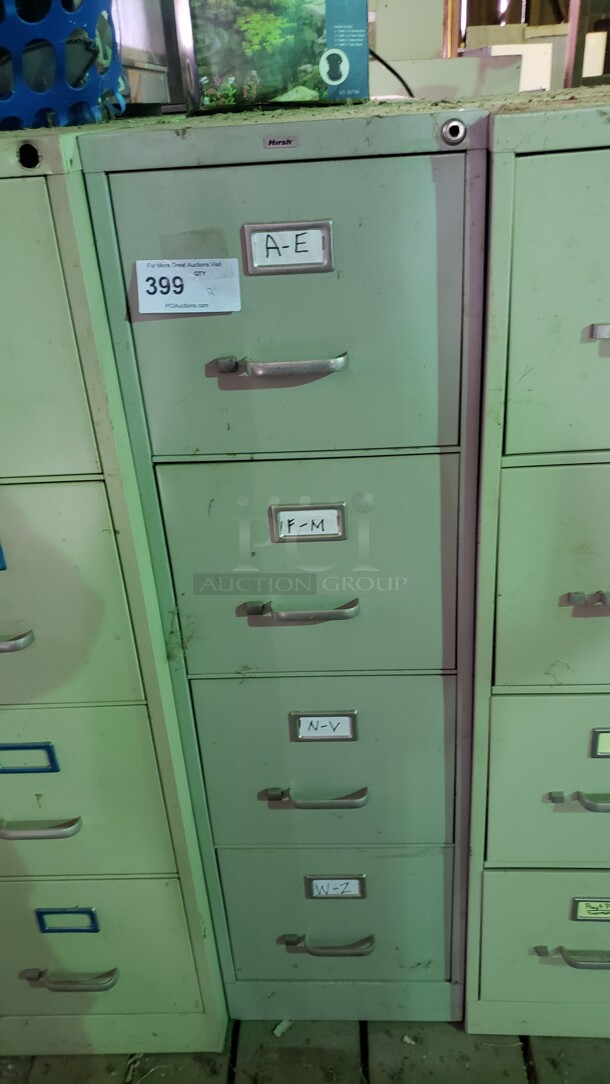 Lot of 2 Filing Cabinets

(Location 3)