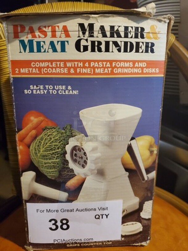Pasta Maker and Meat Grinder Open Box! - Image 1 of 4
