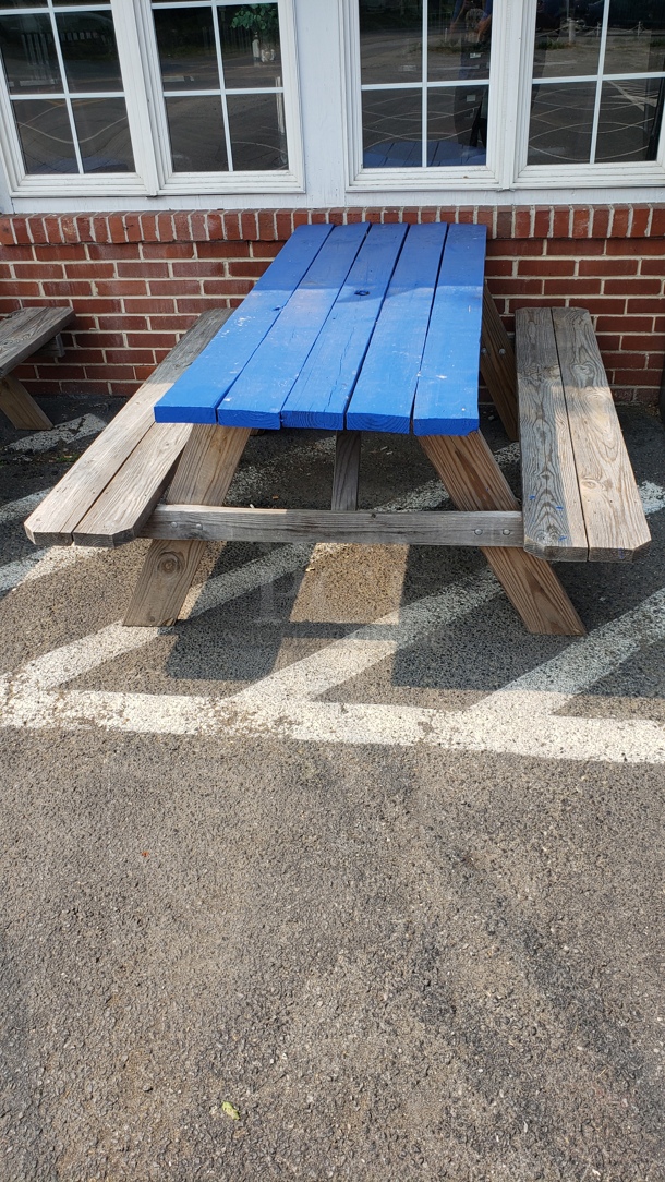 Wooden Picnic Table! Pick up only! - Image 1 of 1