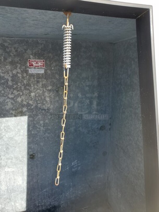 STARRETT M380CW Outdoor Cold Wall Ice Merchandiser with Slanted Front and Galvanized Steel Door, 48WX36DX68H - Image 4 of 4