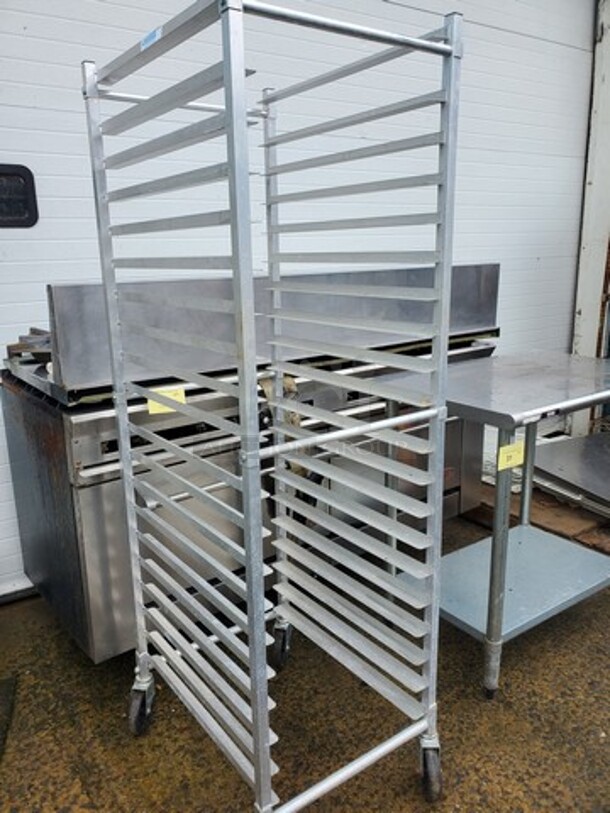 Aluminum Cooling Rack On casters!