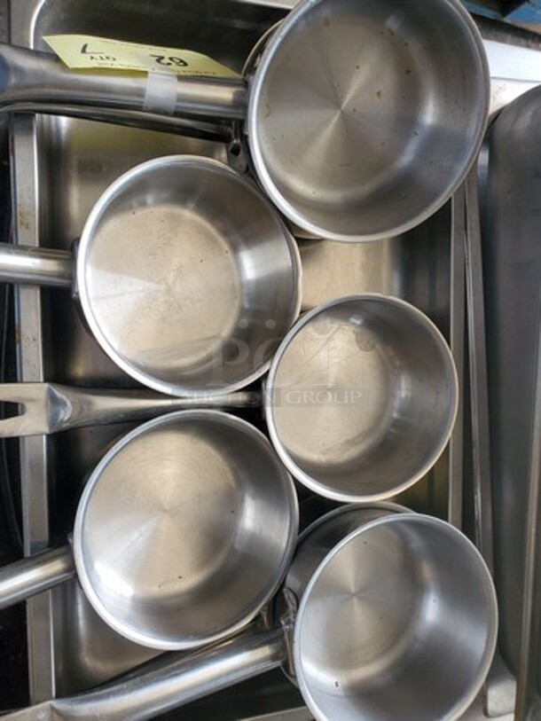 VIGOR Stainless Steel 6" Sauce Pan w/ handle 7XBID - Image 2 of 3