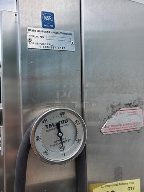 HARDT INFERNO NAT GAS COMMERCIAL ROTISSERIE OVEN|58"X38"X72"|Tested and Working! - Image 8 of 9