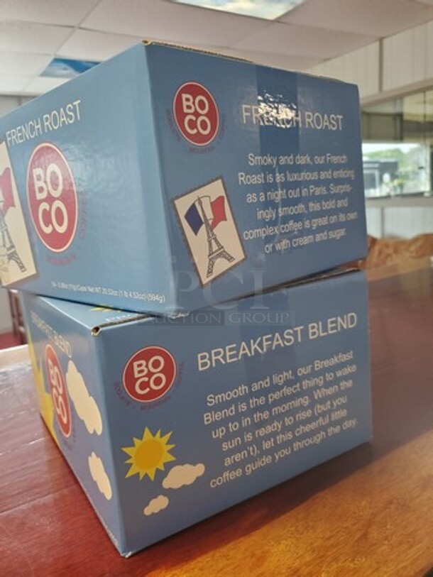BOCO French Roast/ Breakfast Blend 54 Cup/Box BIDX10 - Image 3 of 5