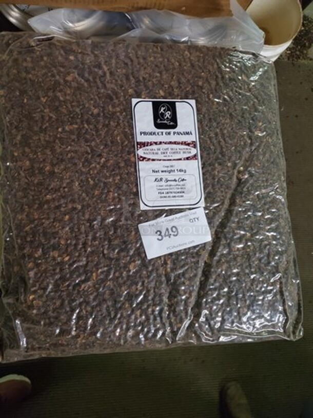 BOQUETE Natural Dry Coffee Husk 14Kg Bag/Single bag/box - Image 4 of 5