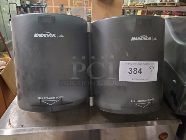 ALL ONE MONEY Lot of 3 Paper Towel Dispenser - Image 1 of 3