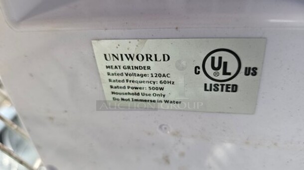 Uniworld Countertop Meat Grinder - Image 4 of 5