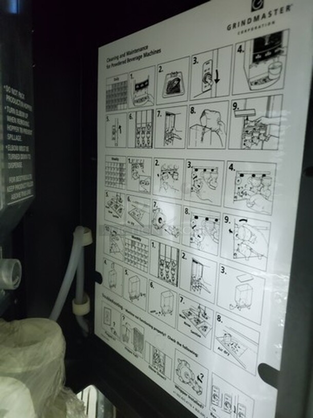 Grindmaster PIC3 3 Flavor Hot Chocolate Cappuccino Dispenser - Image 4 of 8