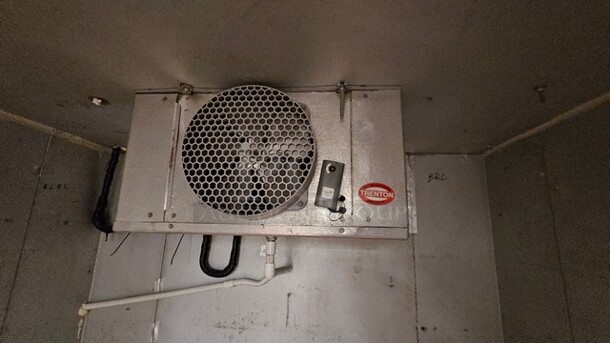 One Lot Consisting of a Door w/ Frame for an 8x8 Walk-In Cooler (Door w/ Frame ONLY. No Other Panels)

A Trenton Unit Cooler
115 V
60 Hz
1 PH

and a Trenton Air Cooled Condensing Unit
208-230 V
60 Hz
1 PH

 - Image 2 of 8