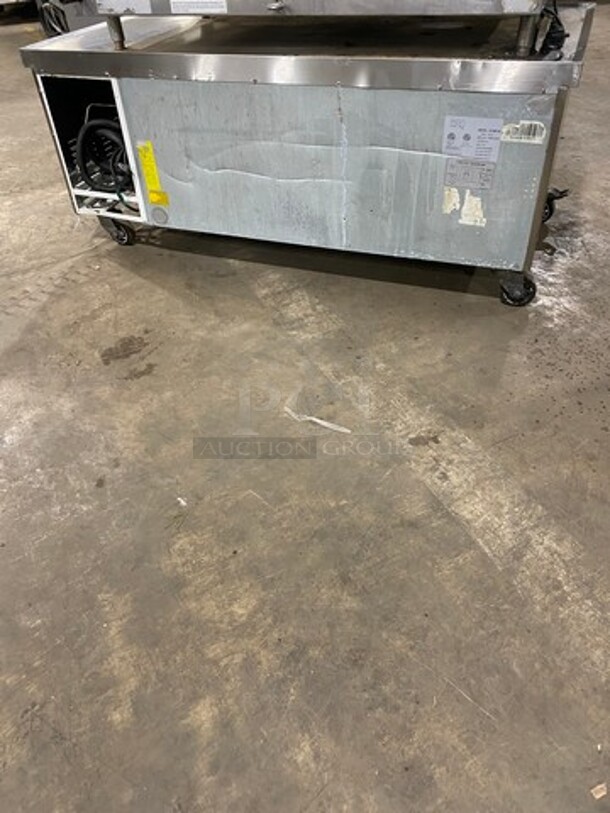 Ikon Commercial Refrigerated Chef Base! With 2 Drawer Storage Space! All Stainless Steel! On Casters! Model: KCBR60 SN: KCBR608145173 115V 60HZ 1 Phase - Image 3 of 8
