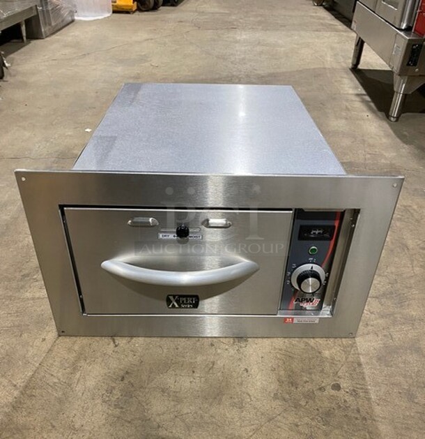 NEW IN BOX! APW WYOTT Stainless Steel  Counter Top Food Warmer! MODEL HDDIS1 SN:8150018090011 120V 1PH! Working! - Image 2 of 10
