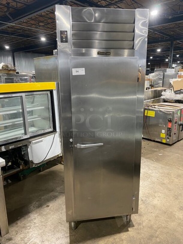 Traulsen Commercial Single Door Reach In Freezer! All Stainless Steel! On Legs! Model: RLT132WUTFHS SN: T02633L08! 115V 60HZ 1 Phase! - Image 1 of 9