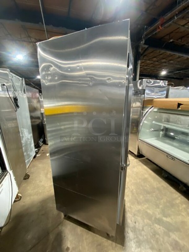 Traulsen Commercial Single Door Reach In Freezer! All Stainless Steel! On Legs! Model: RLT132WUTFHS SN: T02633L08! 115V 60HZ 1 Phase! - Image 2 of 9