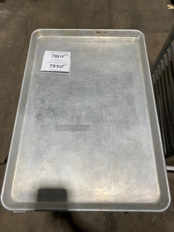 Full Size Baking Sheet Pans! 10x Your Bid!