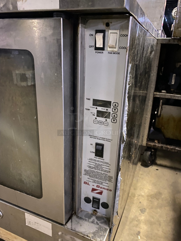 Southbend Commercial Natural Gas Powered Convection Oven! With 2 View Through Doors! With Metal Oven Racks! All Stainless Steel! SL Series! - Image 6 of 7