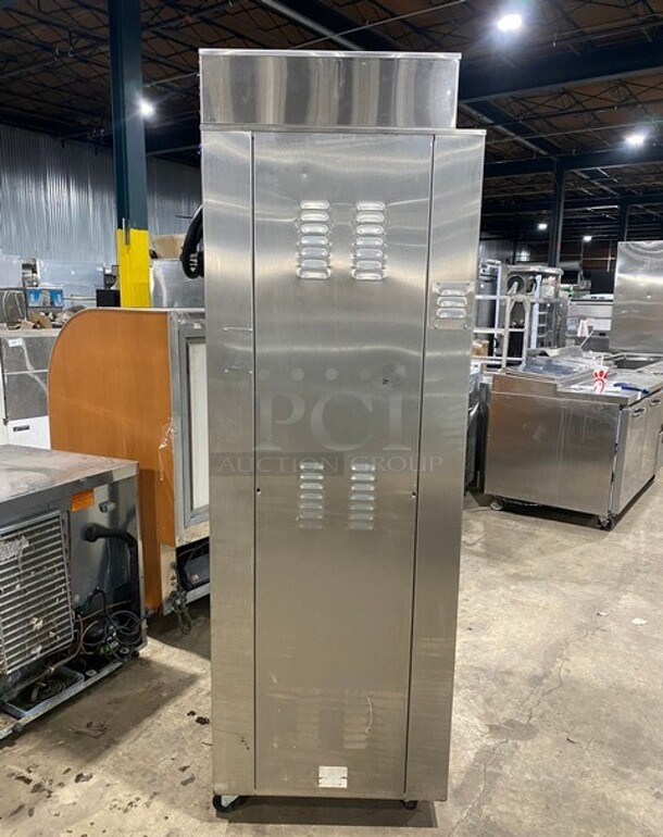 Nuvu Commercial Baking Center Oven Proofer Combo! With Metal Oven Racks! Stainless Steel! On Casters! Model: SUB123 SN: 00375647120400010001 208V 60HZ 3 Phase - Image 2 of 10