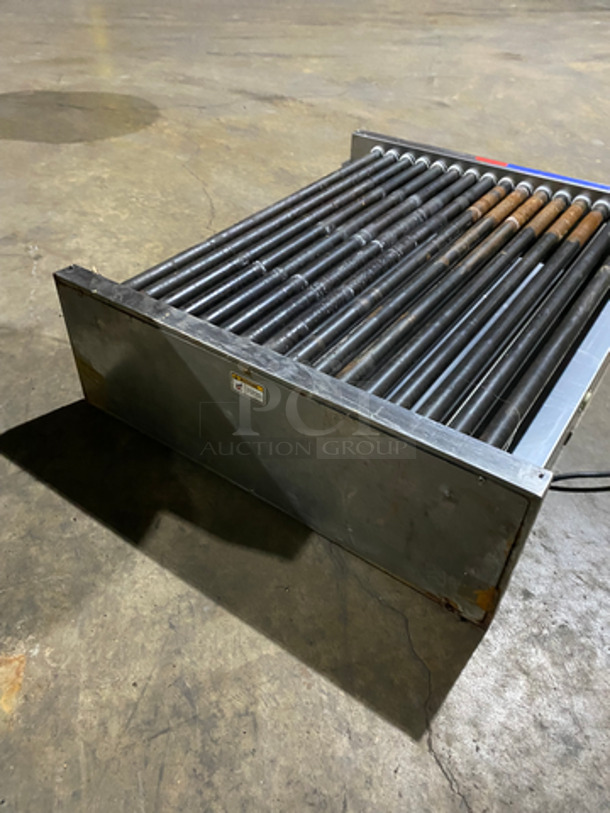 APW Wyott Commercial Countertop Hot Dog Roller Grill! All Stainless Steel! Model: HRS-755T 208/240V 60HZ 1 Phase - Image 4 of 8