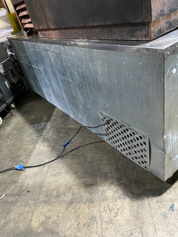 Leader Commercial 4 Door Under The Counter/ Work Top Cooler! With Poly Coated Racks! All Stainless Steel! On Casters! Model: HBK57D SN: PZ08M1003 115V 60HZ 1 Phase - Image 4 of 8