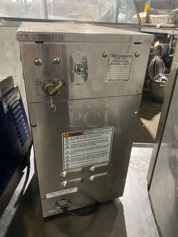 Curtis Commercial Stainless Steel Countertop Coffee Brewer! With Hot Water Dispenser! 110V 1 Phase! Model: D60GT63A000 SN: 13477905! - Image 4 of 8