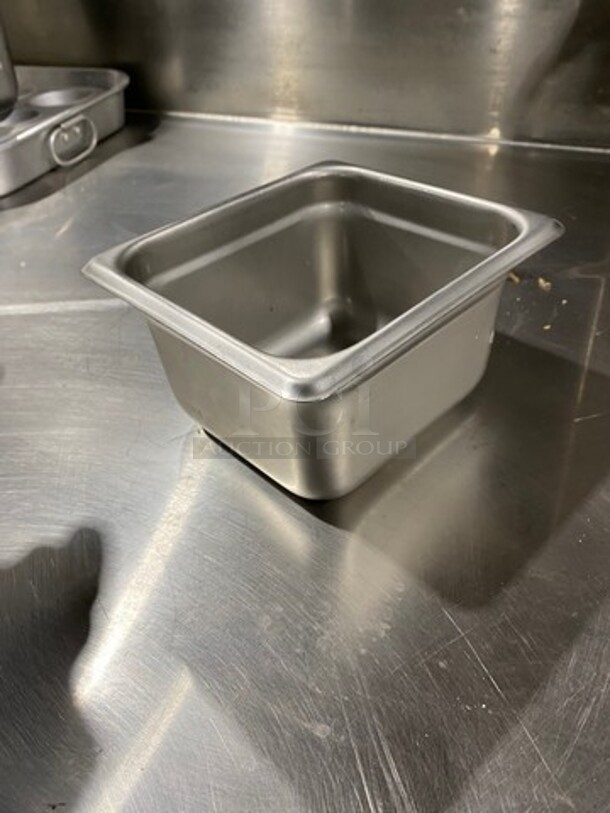 Winco Commercial Steam Table/ Prep Table Food Pans! All Stainless Steel! 6x Your Bid! - Image 6 of 6