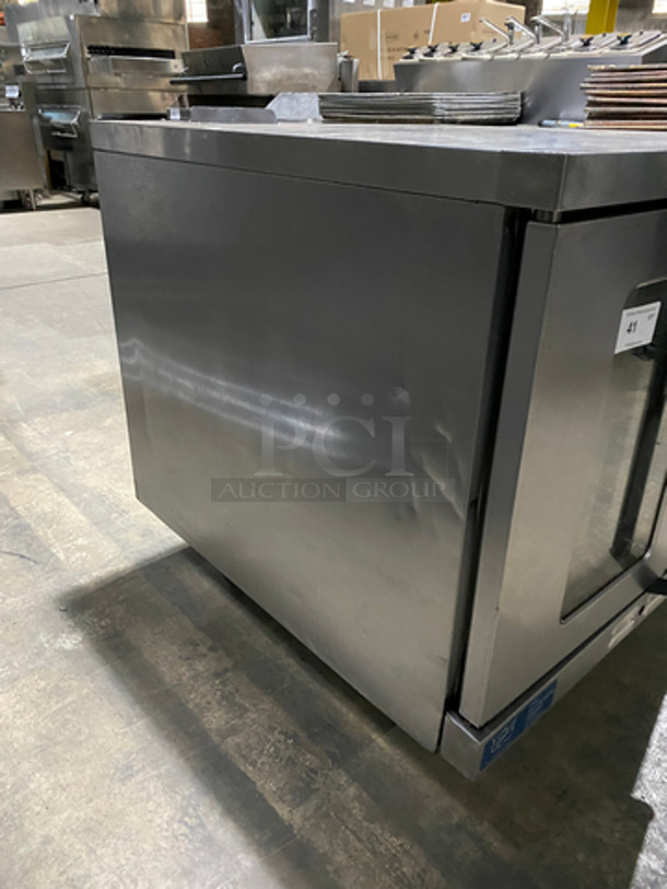 Duke Natural Gas-Powered Full-Size Convection Oven! With Metal Oven Racks! One View Through Door One Solid! All Stainless Steel! - Image 3 of 7