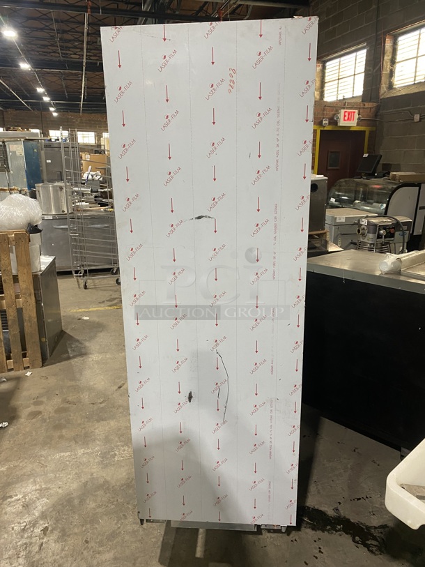 NEW NEVER USED! OUT OF THE BOX! 2016 Ciam Commercial Refrigerated Open Grab-N-Go Display Case! Solid Stainless Steel! MISSING BOTTOM FRONT COVER! Model: MURSTDL6FL15 SN: SN230416 220V 60HZ 1 Phase - Image 2 of 9
