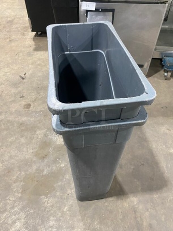 Poly Trash Cans! 2x Your Bid! - Image 2 of 4