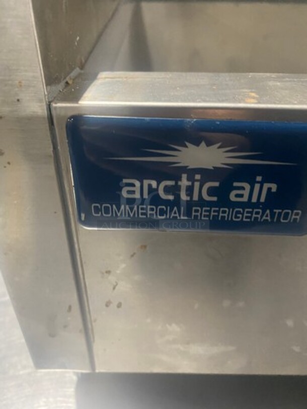 COOL! Artic Air Commercial Countertop Refrigerated Prep Station! All Stainless Steel! Model: ACP40 SN: S817104 115V - Image 6 of 9