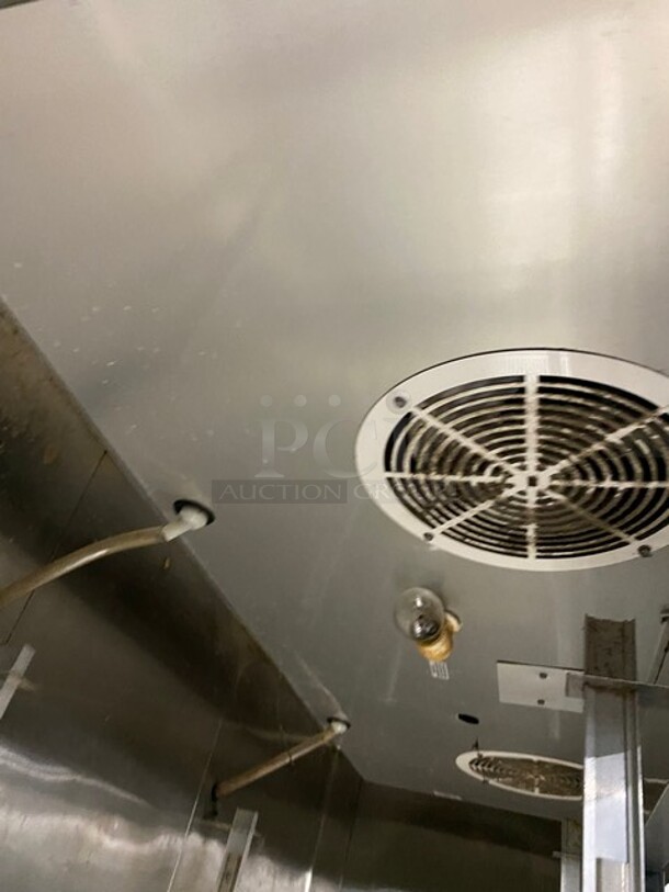 True Commercial 3 Door Reach In Cooler! With Poly Coated Racks! All Stainless Steel! Model: TS72 SN:12884807 115v - Image 11 of 12