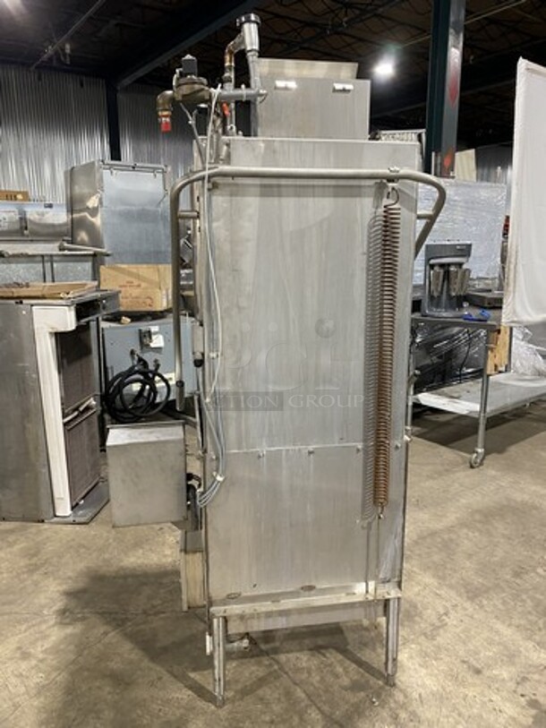 Hobart Commercial Pass-Through Dishwasher! All Stainless Steel! On Legs! Model: AM14T SN: 231048799 208/240V 60HZ 3 Phase - Image 3 of 9