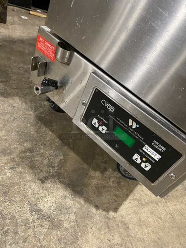 LATE MODEL! 2019 Winston Commerical 2 Drawer Food Warming/ Holding Cabinet! All Stainless Steel! On Casters! Model: HBB5N2GE SN: 201907020174 120V 60HZ 1 Phase - Image 7 of 9