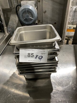 1/8 Drop In Pans! 9 X Your Bid!