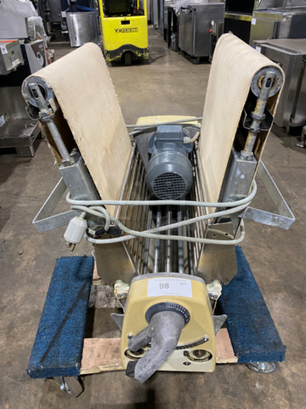 Seewer Rondo Commercial Reversible Roller Dough Sheeter! Stainless Steel Body! Model: STM503 SN: A9196023 110V 60HZ 1 Phase - Image 1 of 10