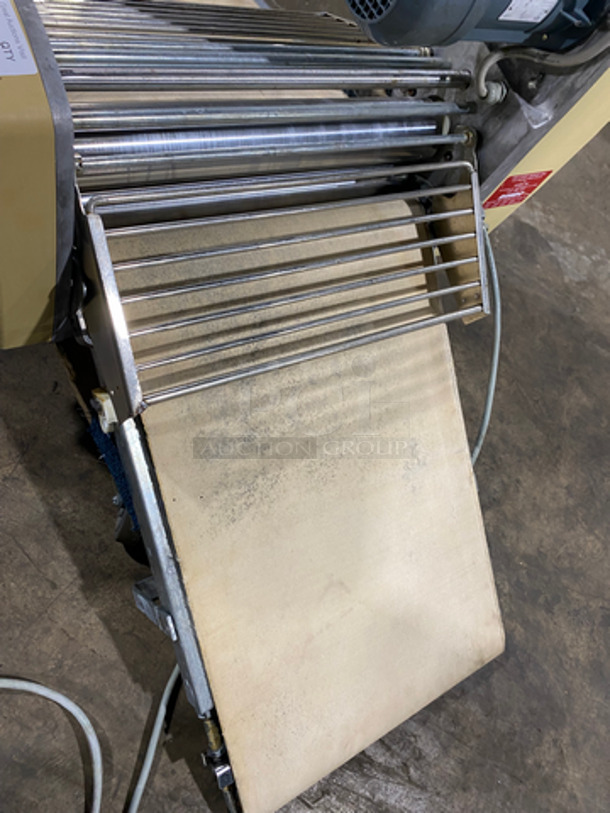 Seewer Rondo Commercial Reversible Roller Dough Sheeter! Stainless Steel Body! Model: STM503 SN: A9196023 110V 60HZ 1 Phase - Image 6 of 10