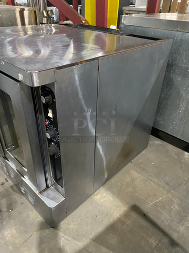 Blodgett Commercial Natural Gas Powered Convection Oven! With 2 View Through Doors! Metal Oven Racks! All Stainless Steel! - Image 3 of 7