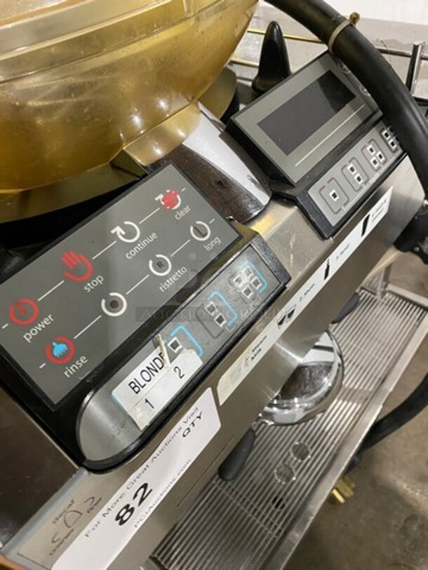 GREAT! Thermo Plan Commercial Countertop Espresso Machine! With Coffee Bean Grinder! All Stainless Steel! Mastrena Edition! - Image 6 of 10