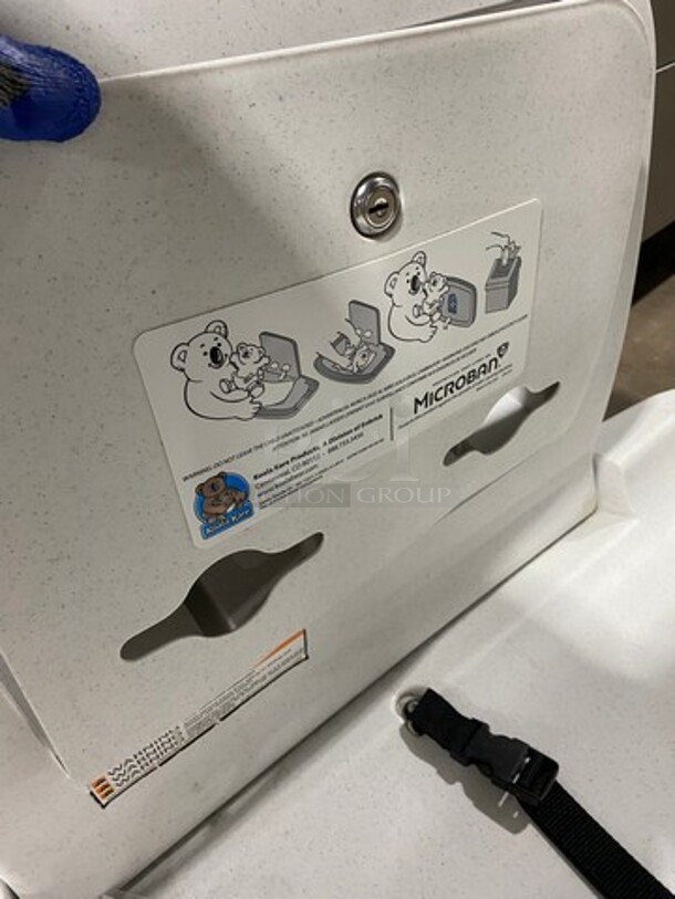 NEW! OUT OF THE BOX! Koala Kare Poly Wall Mount Baby/ Diaper Changing Station! - Image 4 of 4